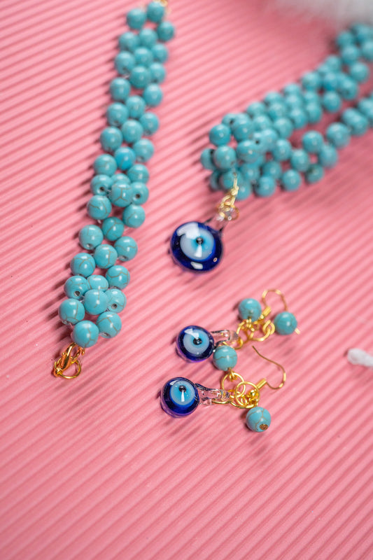 Pulsera Azúcar Turquesa