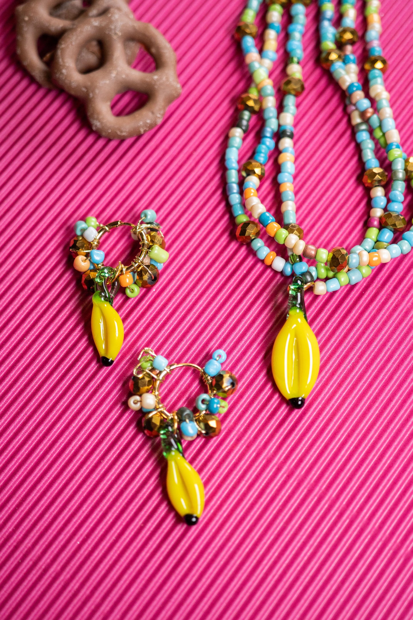 Aretes Chicle Banana