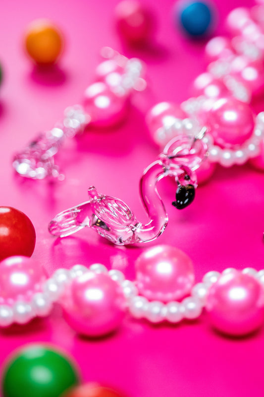 Collar Gum Rose Flamingo