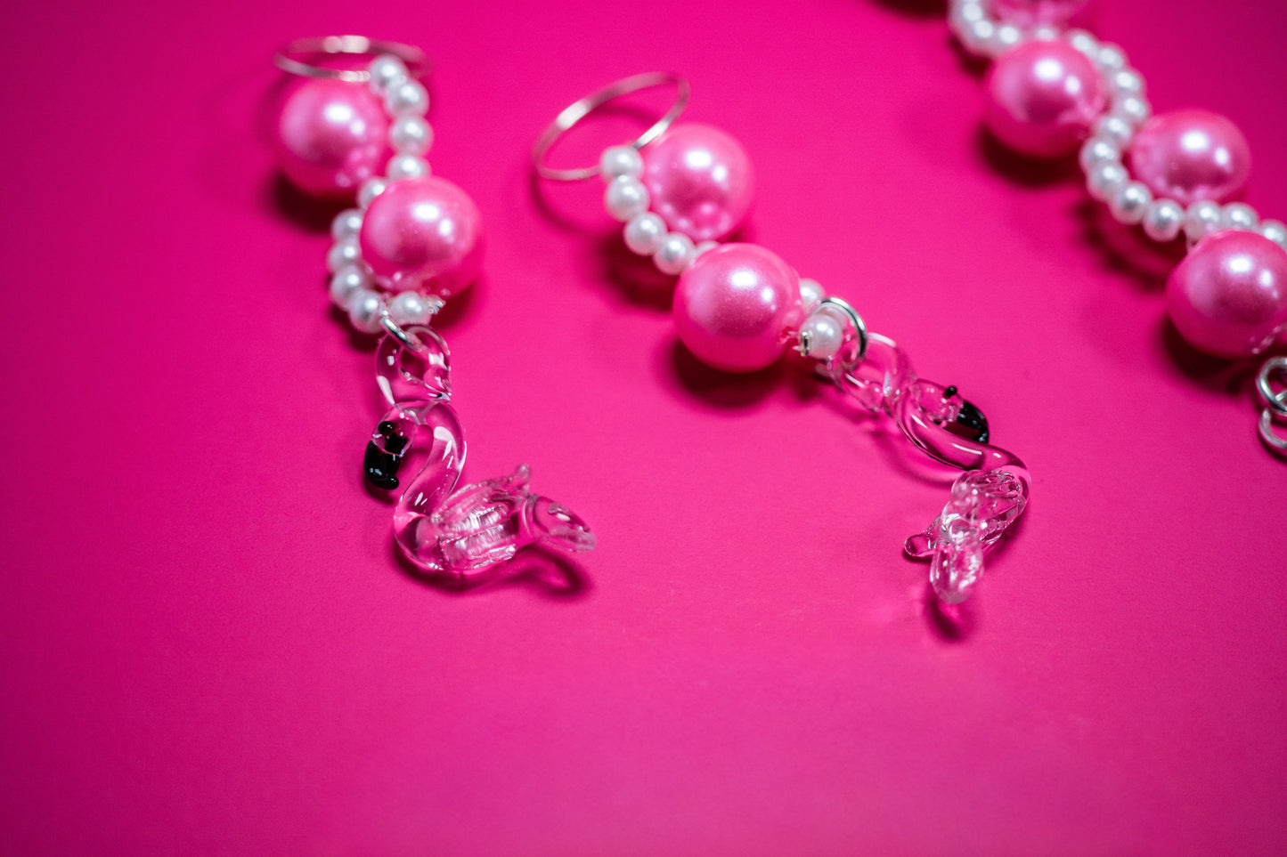 Aretes Gum Rose Flamingo