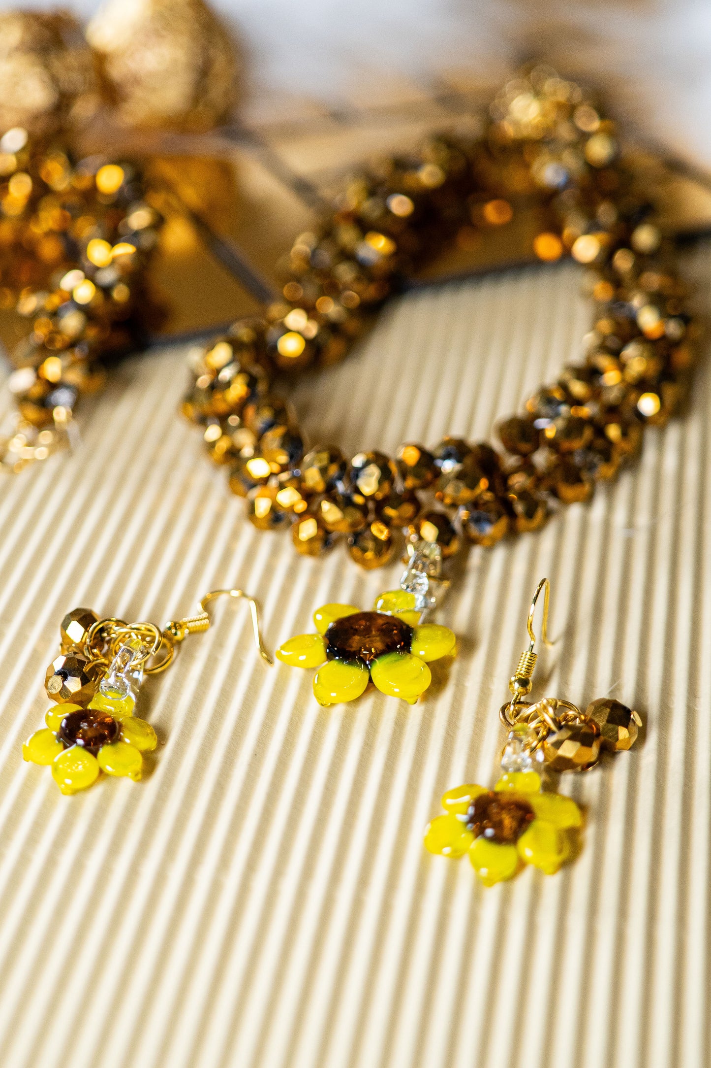 Collar Envoltura Girasol