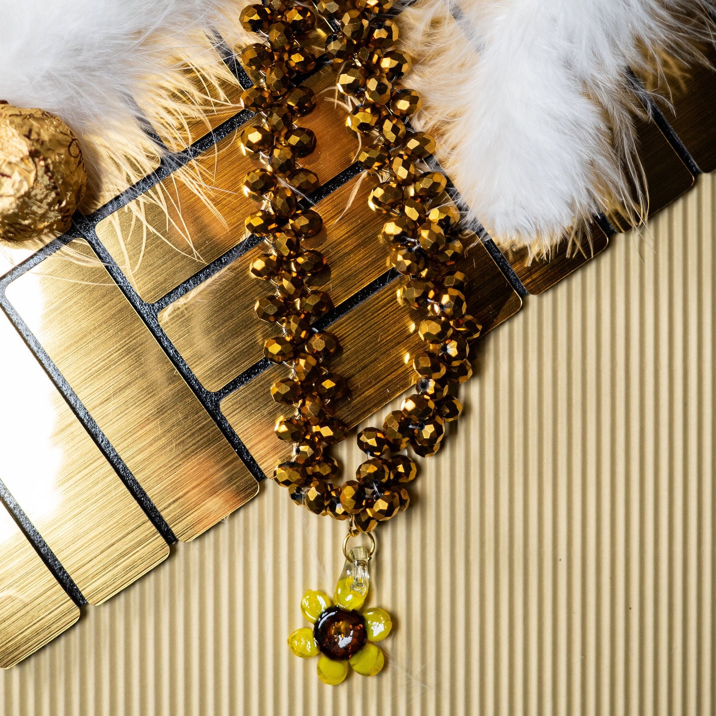 Collar Envoltura Girasol