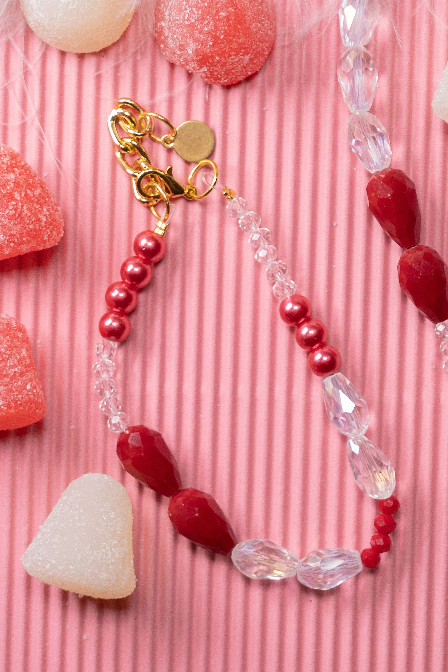 Pulsera Caramelo Rojo