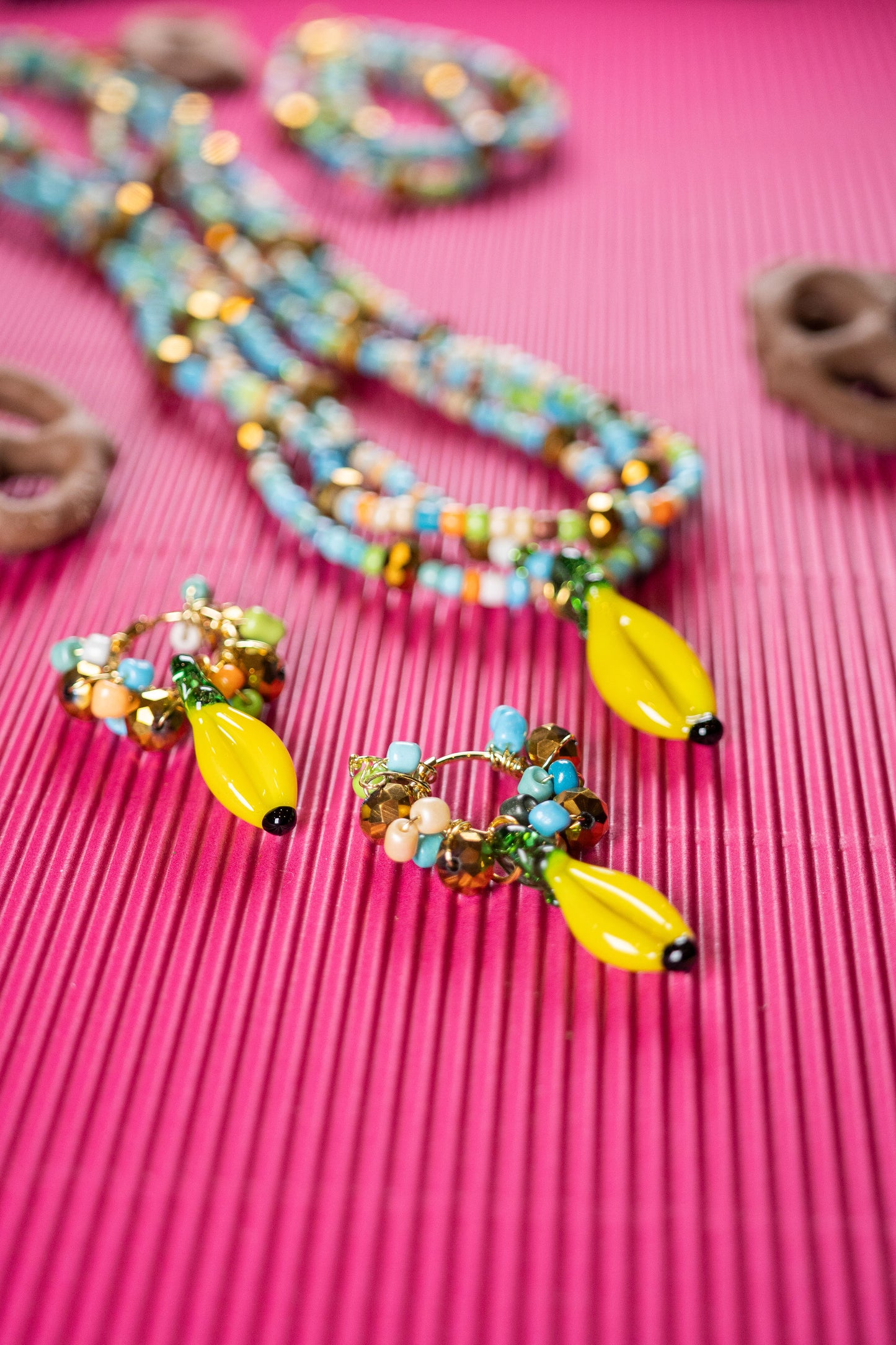 Aretes Chicle Banana