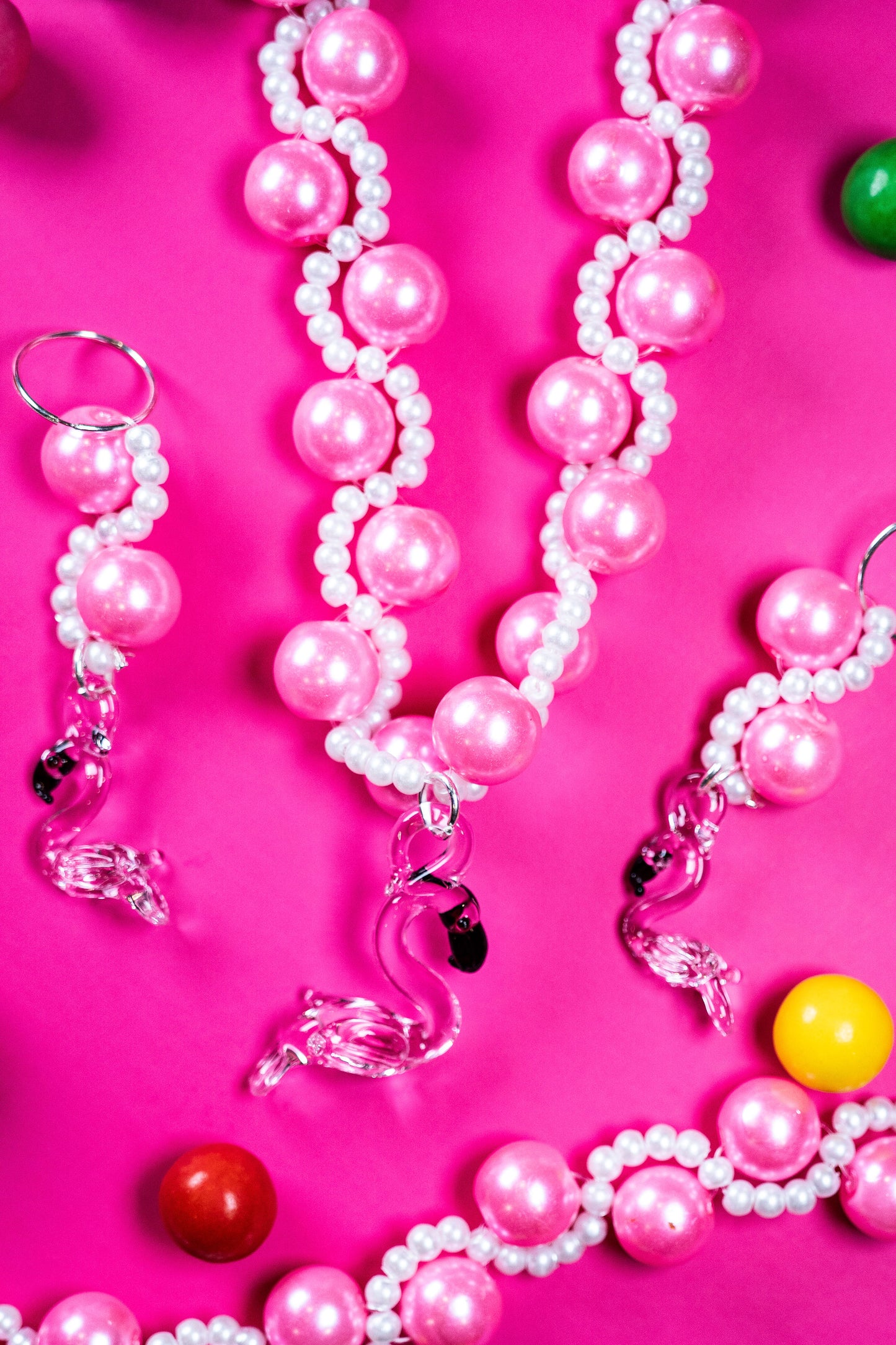 Collar Gum Rose Flamingo