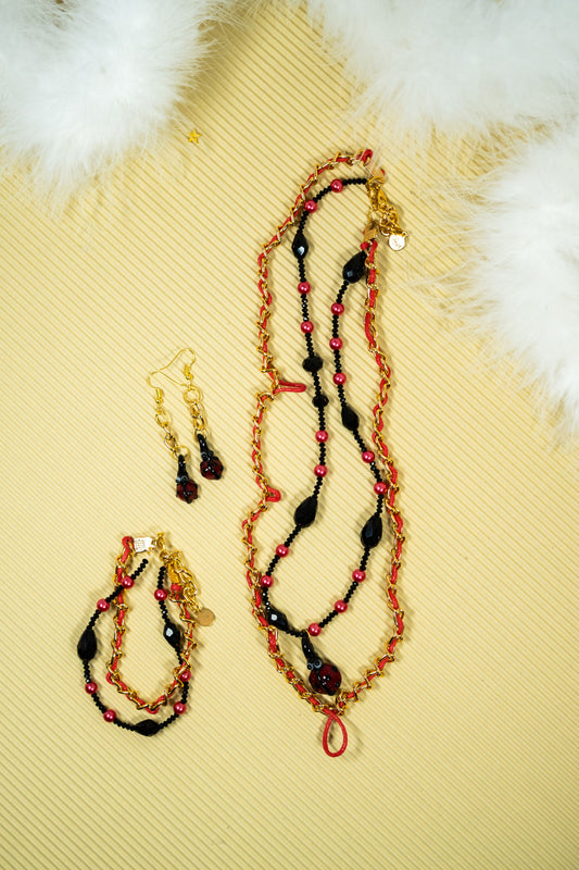 Pulsera Black Golden