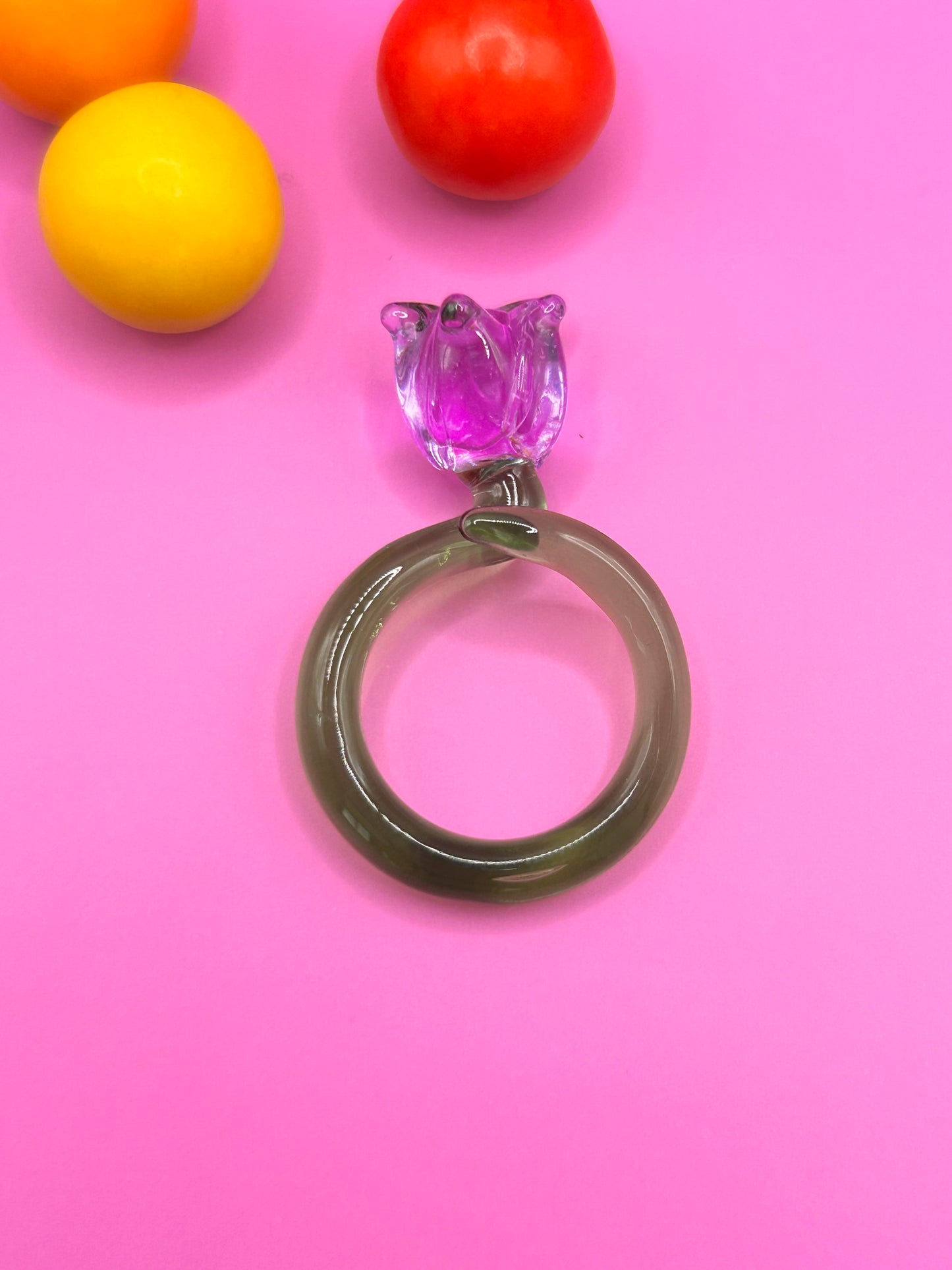 Anillo Tulipán Rosa